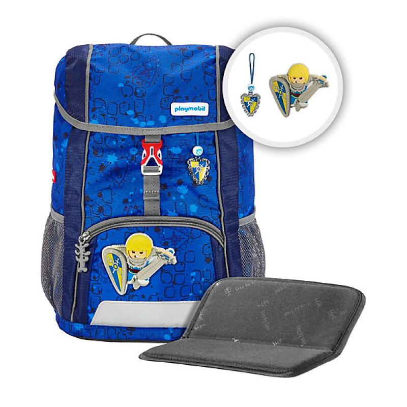 Step by Step Arwynn Kid Playmobil Kindergarten-Rucksack 380g 13l 3tlg. blau Blau von -