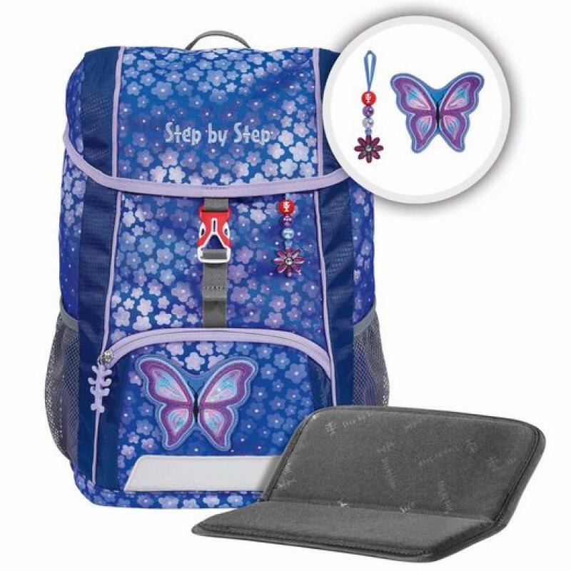 Step by Step Butterfly Maja Kid Kindergarten-Rucksack 380g 13l 3-tlg. lila-blau Lila von -