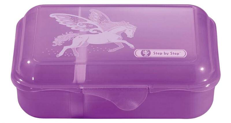 Step by Step Dreamy Pegasus Lunchbox mit herausnehmbarer Trennwand 0,9l Lila von -