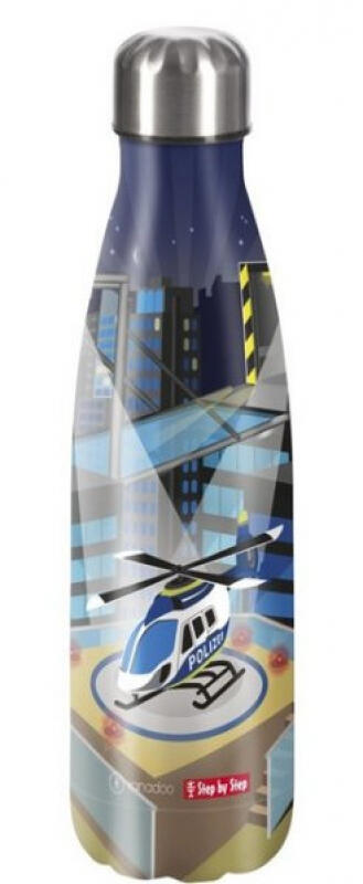Step by Step Helicopter Sam Isolierte Edelstahl-Trinkflasche 0,5l Multicolor von -