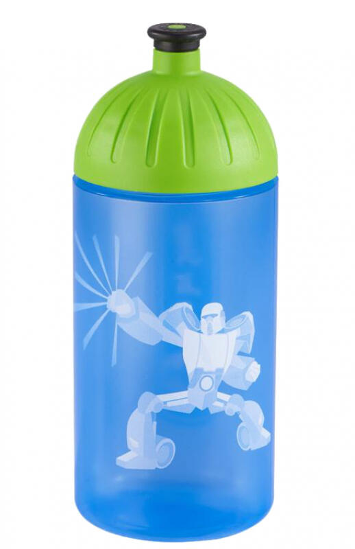 Step by Step Power Robot Trinkflasche 0,5l Blau von -