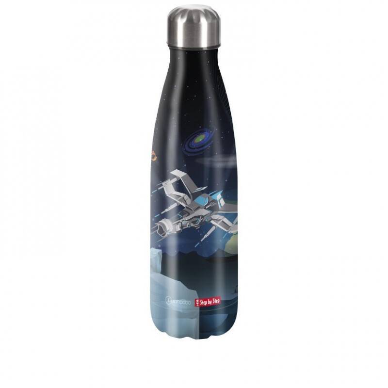 Step by Step Starship Sirius Isolierte Edelstahl Trinkflasche 500ml Multicolor von -