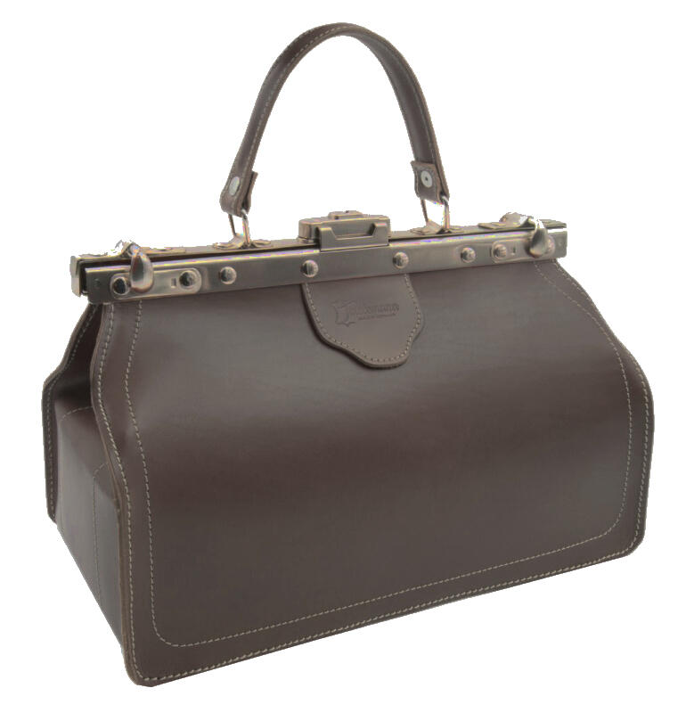 Thielemann Santa Maria Doktortasche S mit Innenfächern handgefertigt in Deutschland echt Rindleder Ranger Braun von -