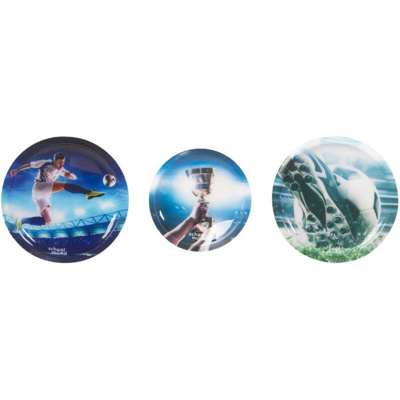 schoolmood Fußball 3er Patchy-Set von -
