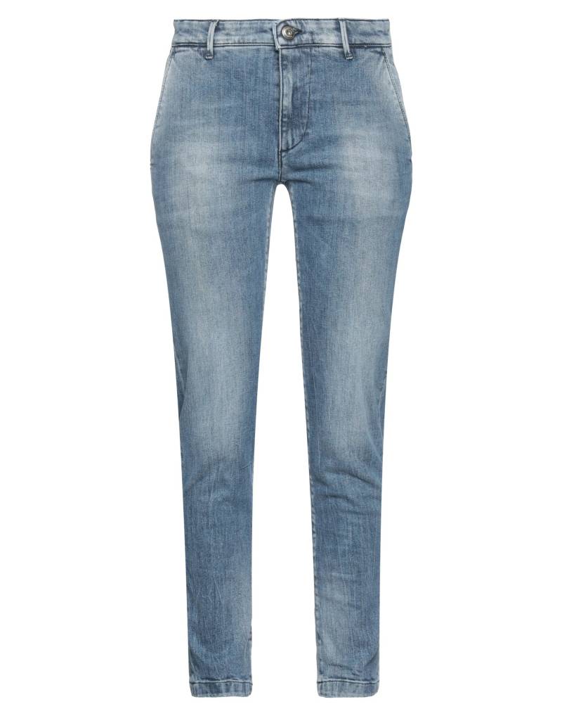 0/ZERO CONSTRUCTION Jeanshose Damen Blau von 0/ZERO CONSTRUCTION