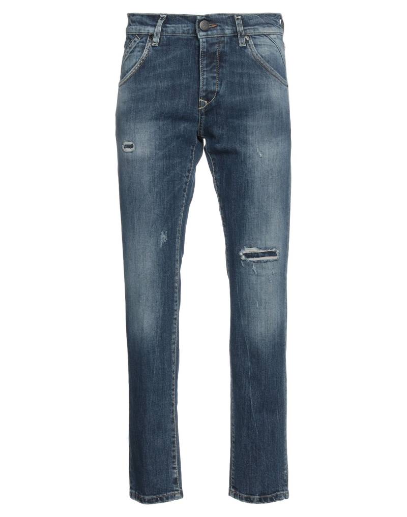 0/ZERO CONSTRUCTION Jeanshose Herren Blau von 0/ZERO CONSTRUCTION