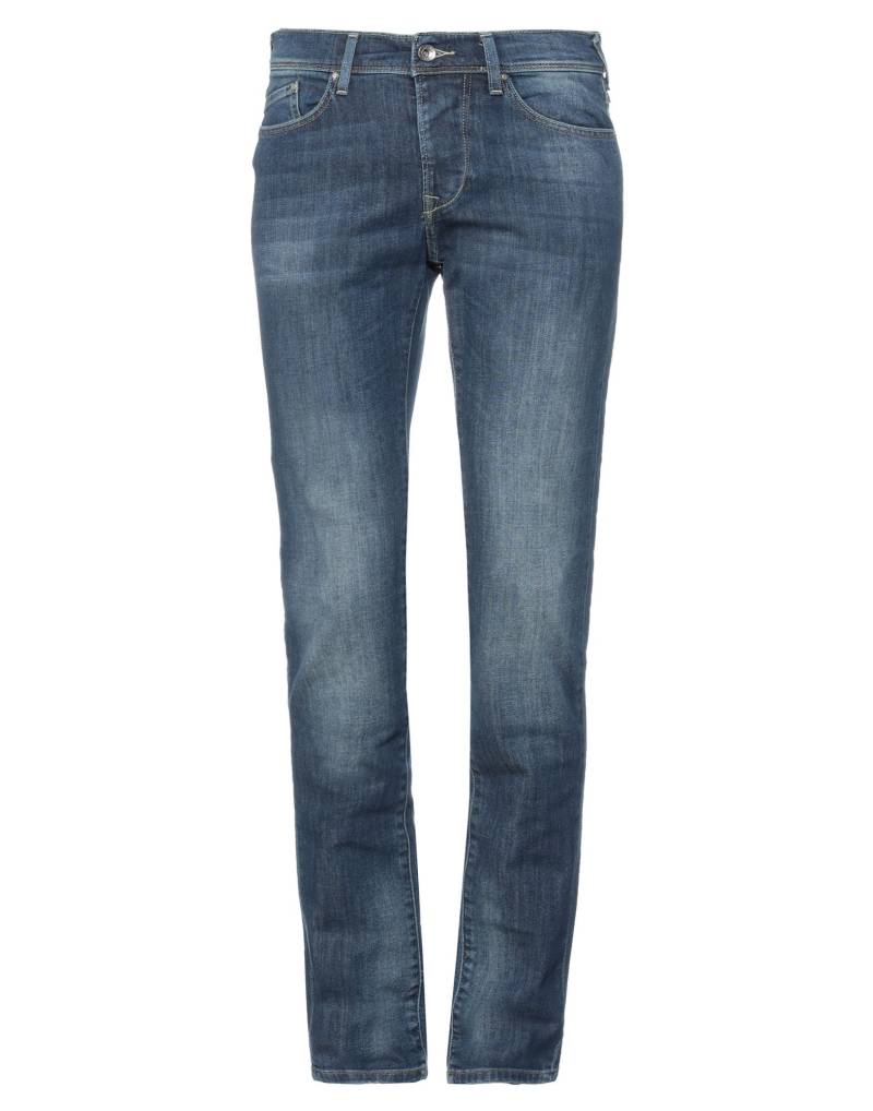 0/ZERO CONSTRUCTION Jeanshose Herren Blau von 0/ZERO CONSTRUCTION