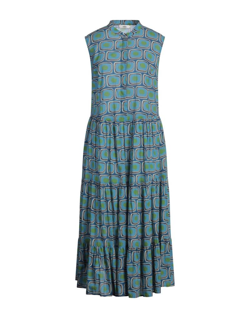 0039 ITALY Midi-kleid Damen Blaugrau von 0039 ITALY