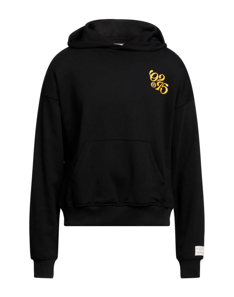 02SETTANTACINQUE Sweatshirt Herren Schwarz von 02SETTANTACINQUE