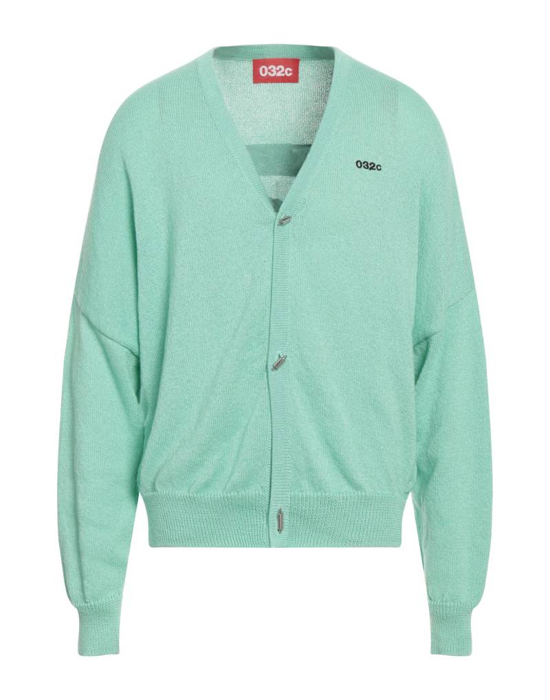 032C Strickjacke Herren Smaragdgrün von 032C