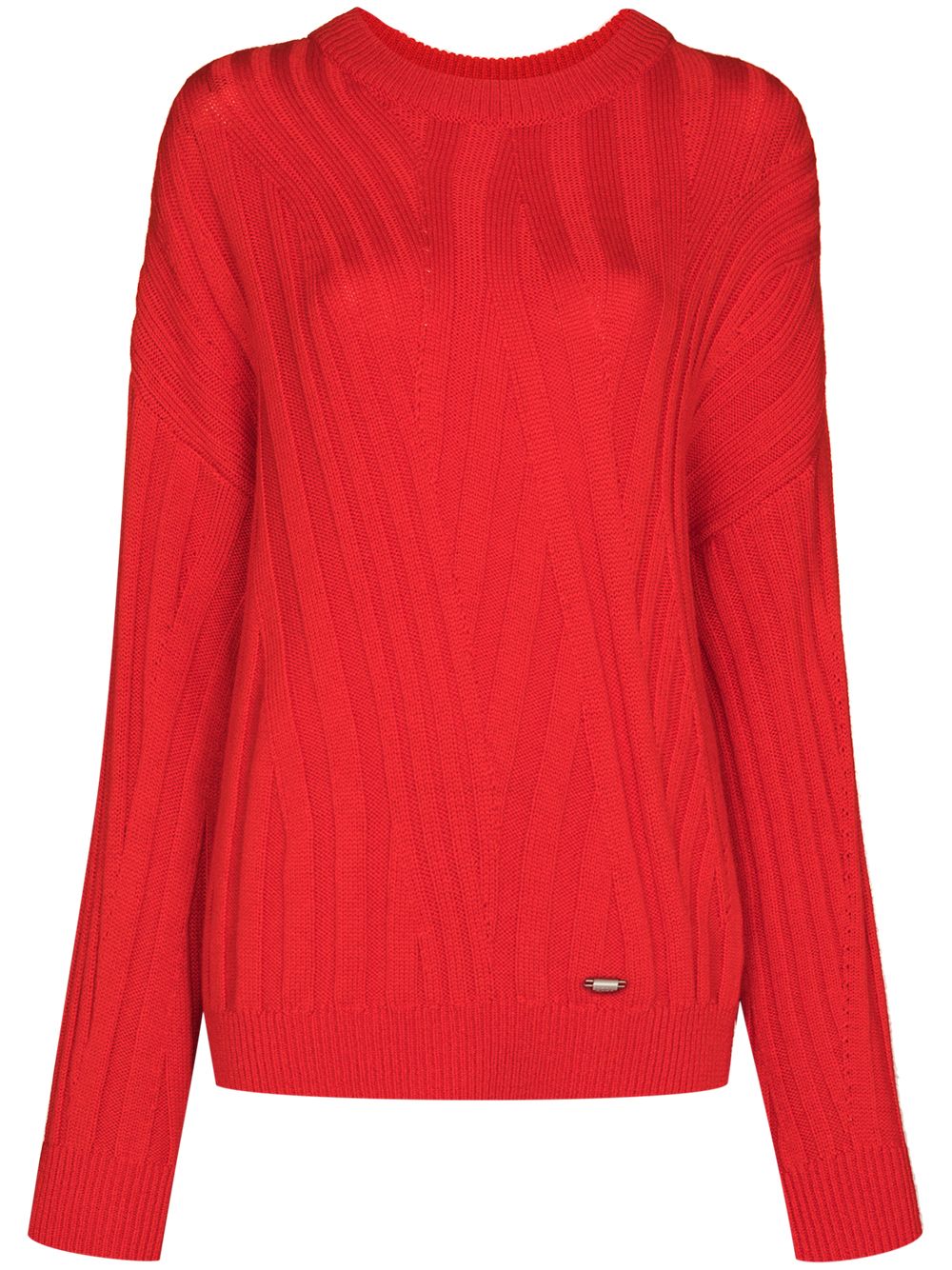 032c Gerippter Pullover - Rot von 032c