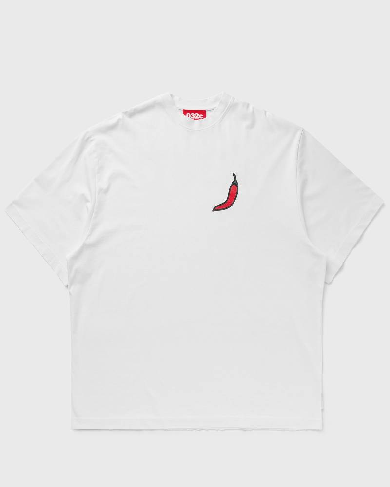 032c ON FIRE OVERSIZED T-SHIRT men Shortsleeves white in Größe:S von 032c