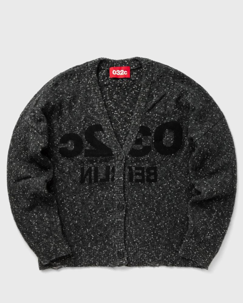 032c SELFIE CARDIGAN men Zippers & Cardigans grey in Größe:M von 032c