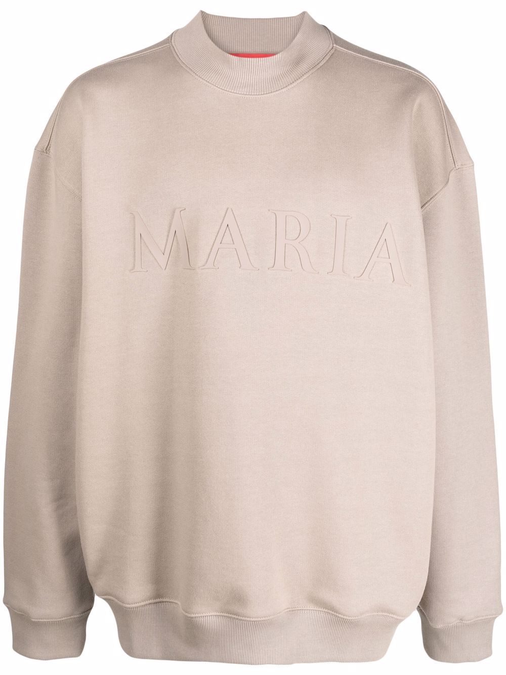 032c Sweatshirt mit Maria-Prägung - Nude von 032c