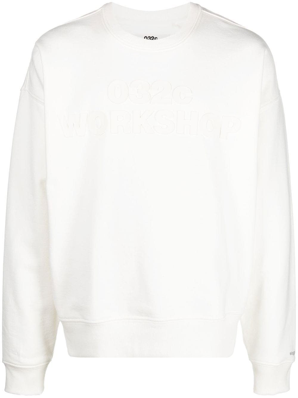 032c Sweatshirt mit Logo-Print - Nude von 032c