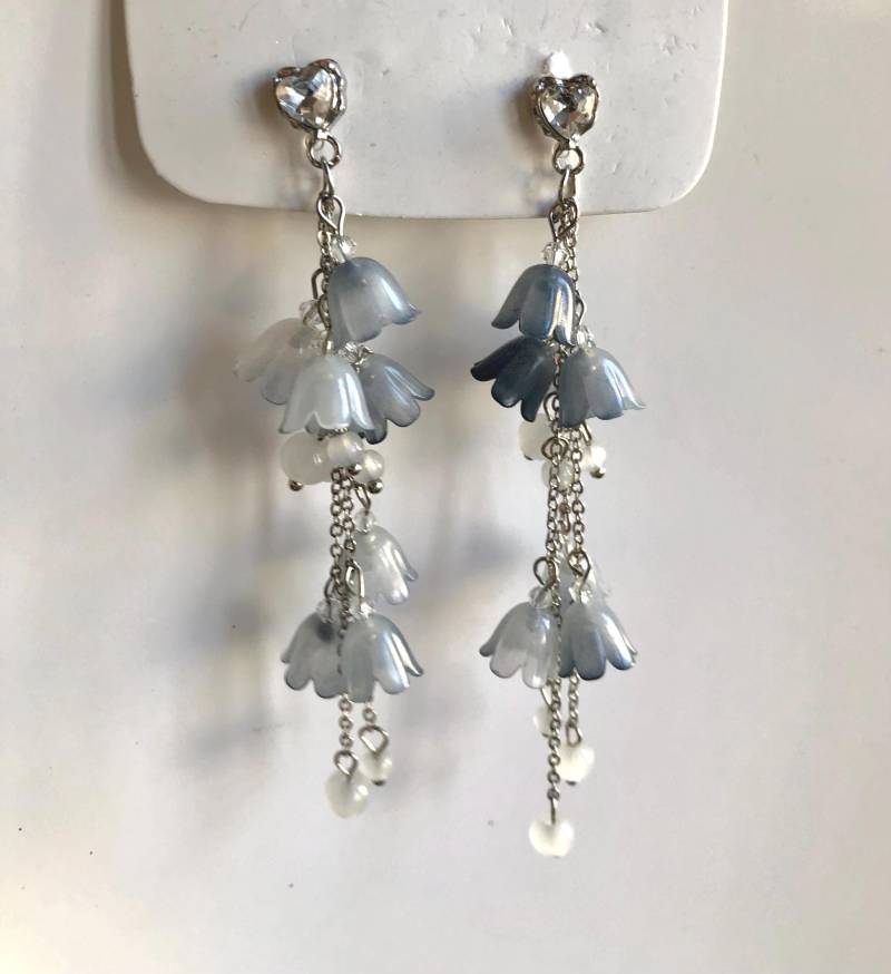 Art Ohrringe Designschmuck Trendy Kunst Blumen Schmuck von 0509G