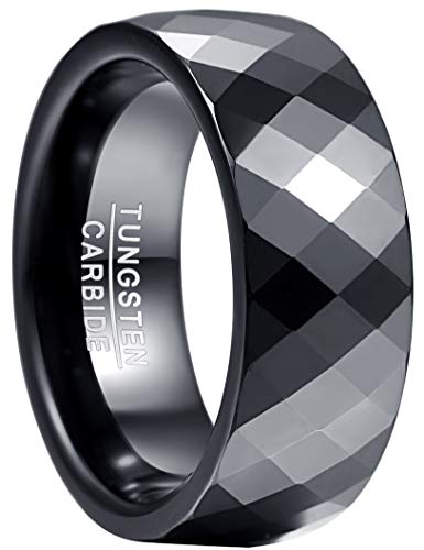 083BASE Ringe Damen/Herren Silber 2mm breit Kuppelform und Comfort Fit Design Stein Unisex Wolfram Ringe für von 083BASE