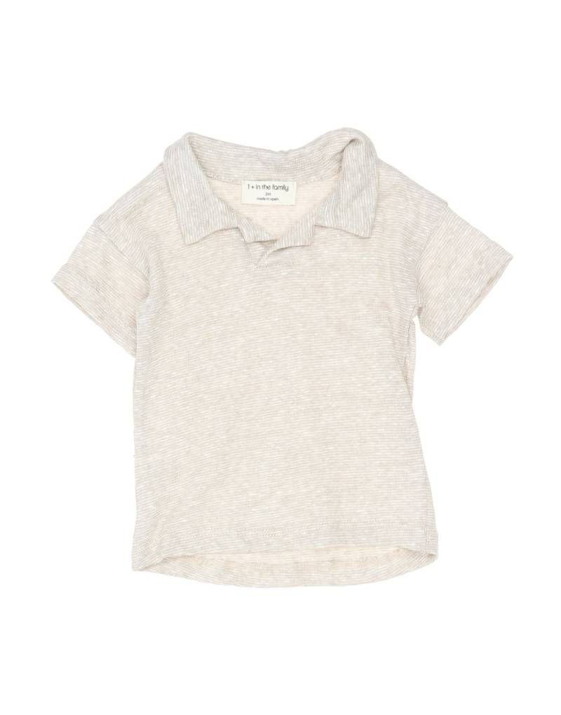 1 + IN THE FAMILY Poloshirt Kinder Beige von 1 + IN THE FAMILY