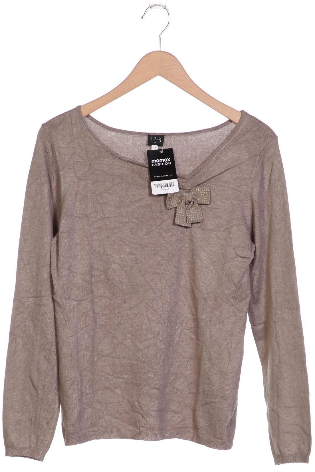 1 2 3 Paris Damen Pullover, grau von 1 2 3 Paris