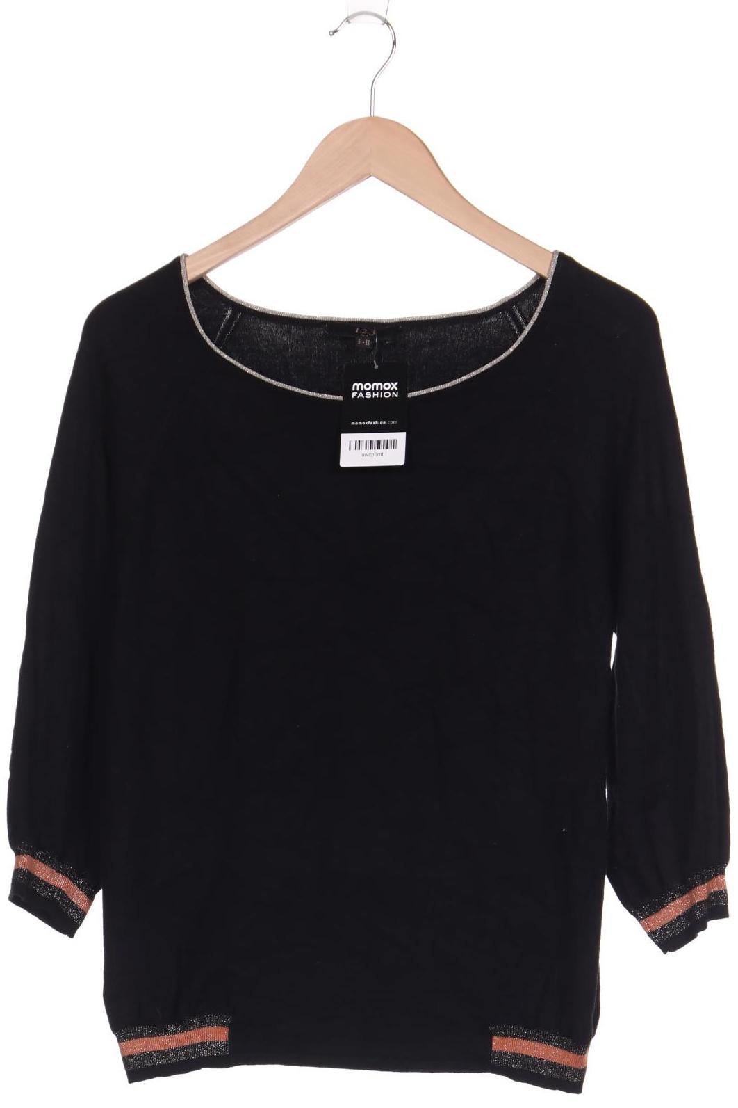 1 2 3 Paris Damen Pullover, schwarz von 1 2 3 Paris