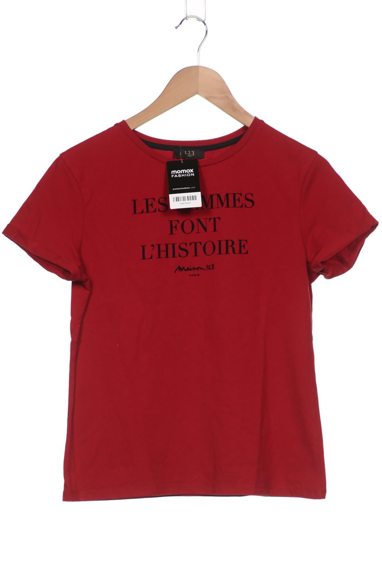1 2 3 Paris Damen T-Shirt, bordeaux von 1 2 3 Paris