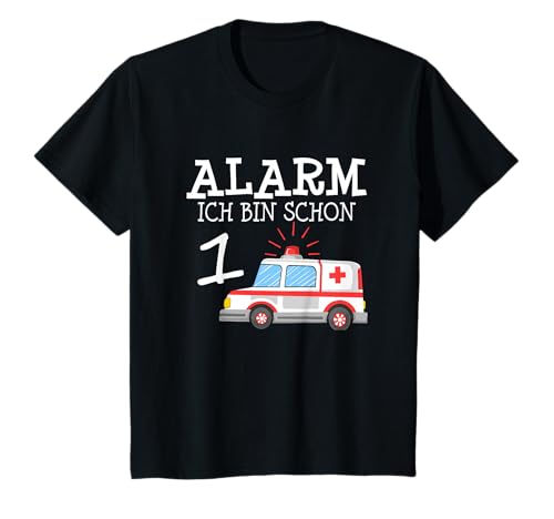1 Geburtstag 1 Jahr Krankenwagen Geschenk Jungen Mädchen T-Shirt 1 Geburtstag 1 Jahr Krankenwagen Geschenk Jungen Mädchen T-Shirt von 1 Jahr Rettungswagen 1 Geburtstag Geschenkidee