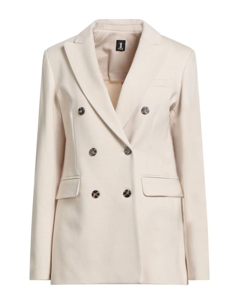 1-ONE Blazer Damen Beige von 1-ONE