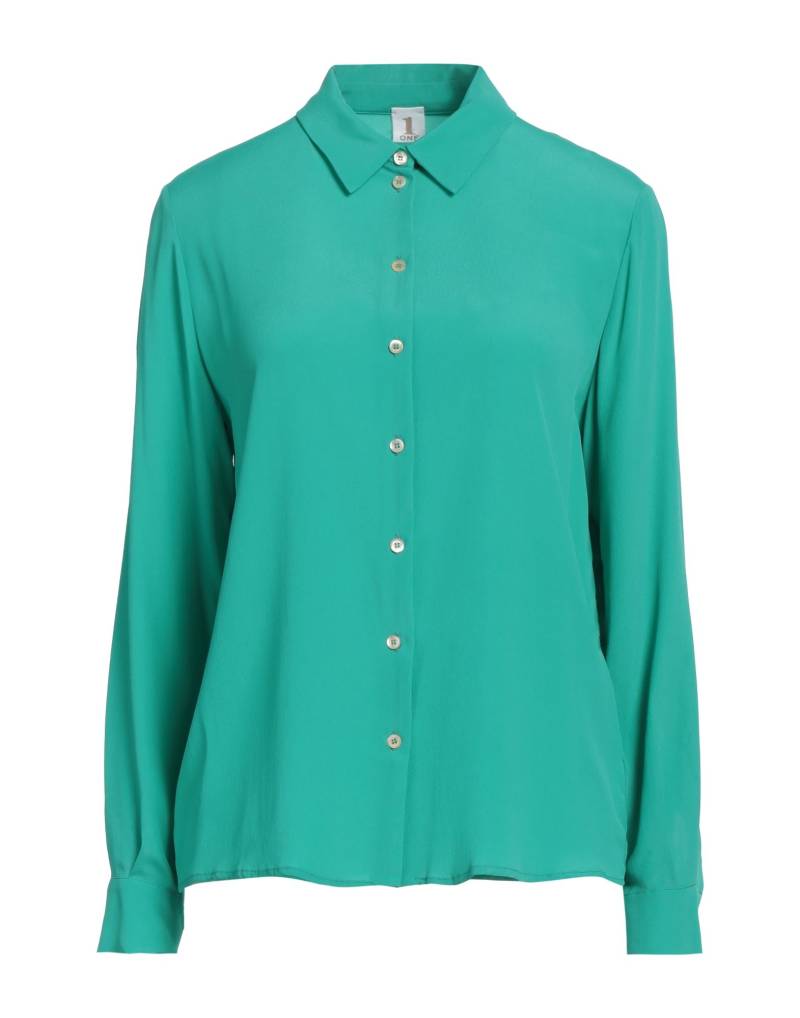 1-ONE Hemd Damen Smaragdgrün von 1-ONE