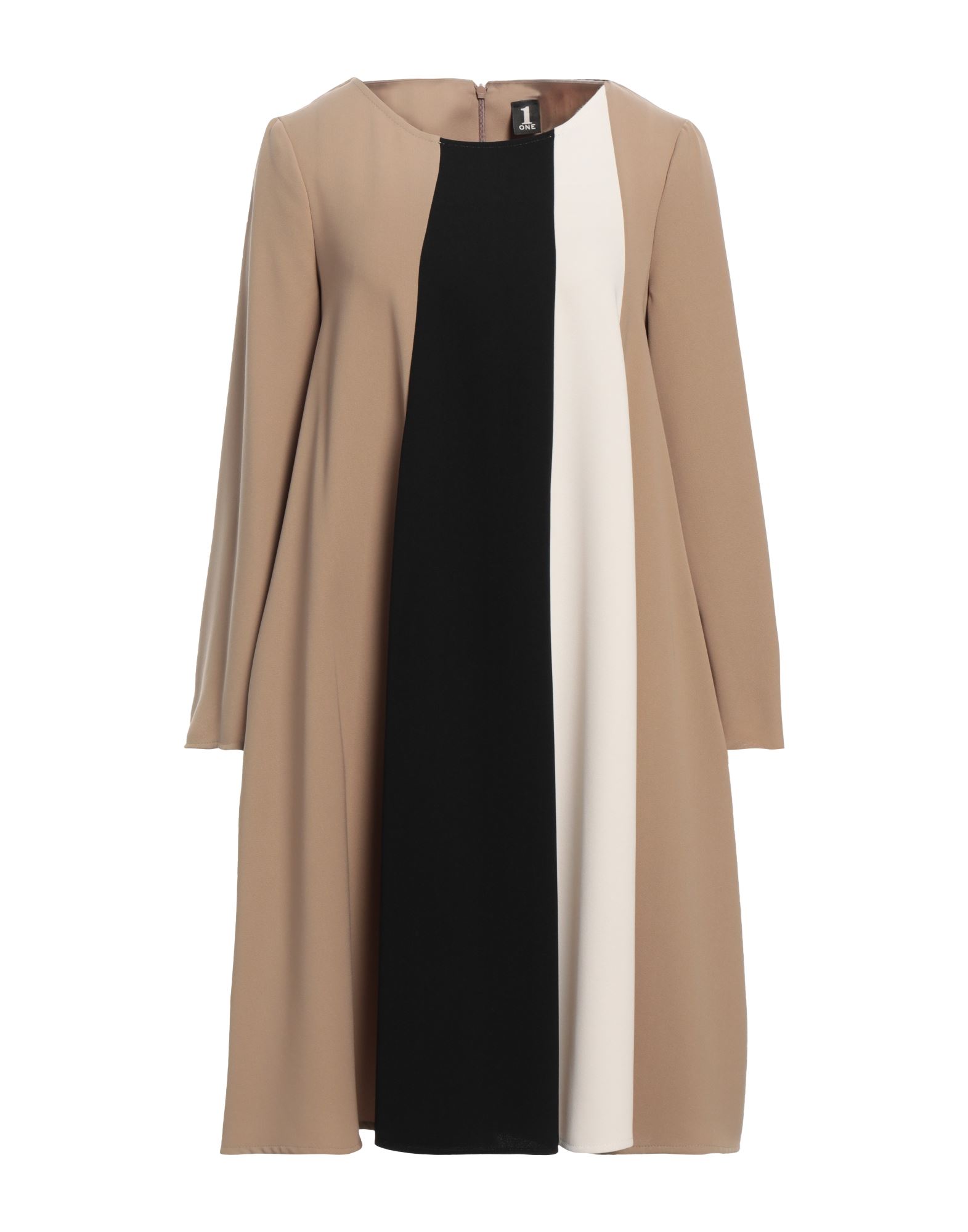 1-ONE Mini-kleid Damen Khaki von 1-ONE