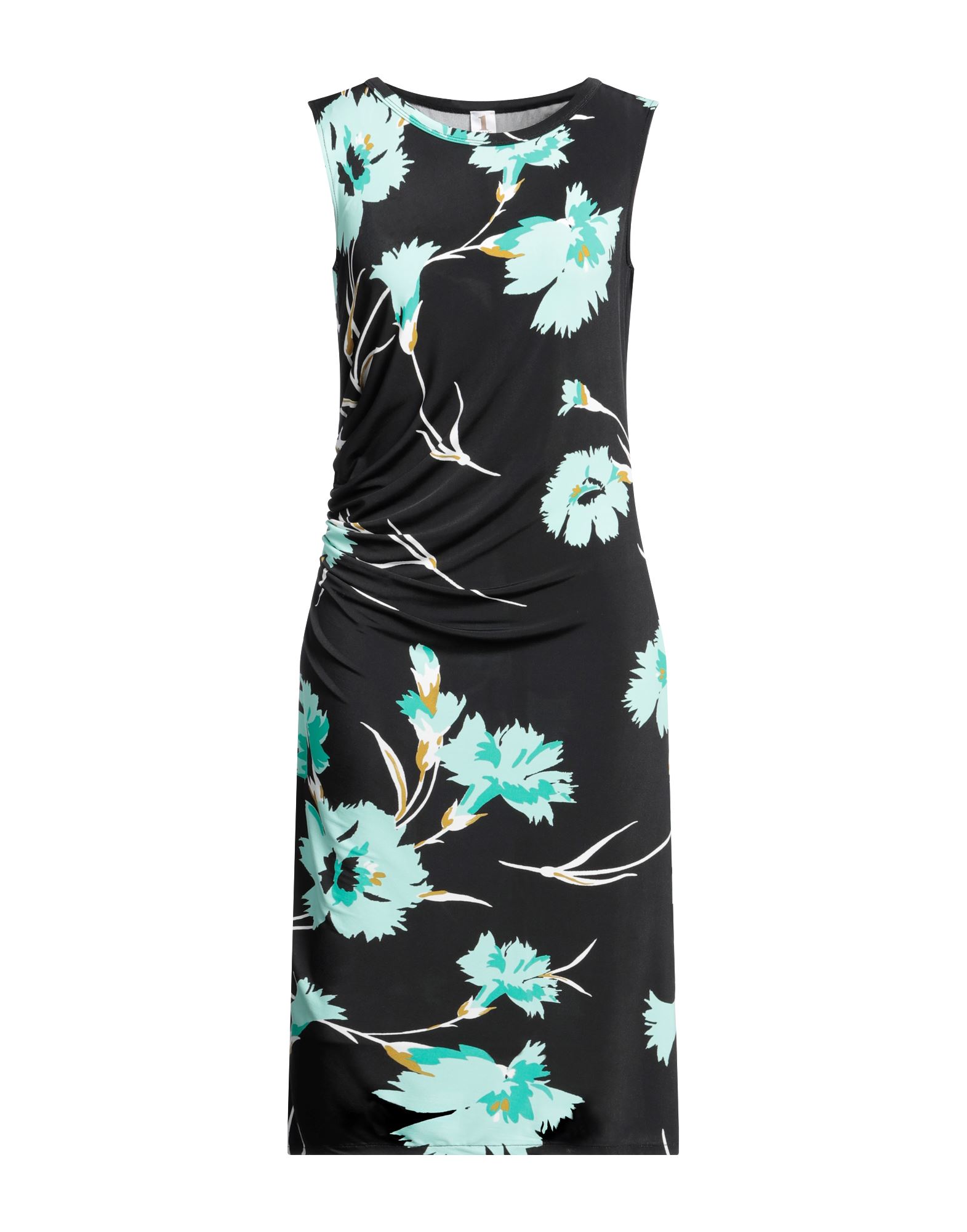 1-ONE Midi-kleid Damen Schwarz von 1-ONE