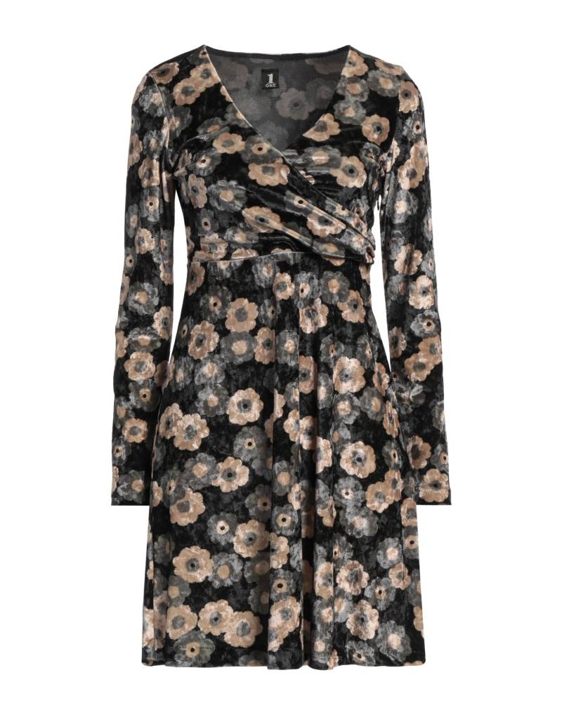 1-ONE Mini-kleid Damen Schwarz von 1-ONE