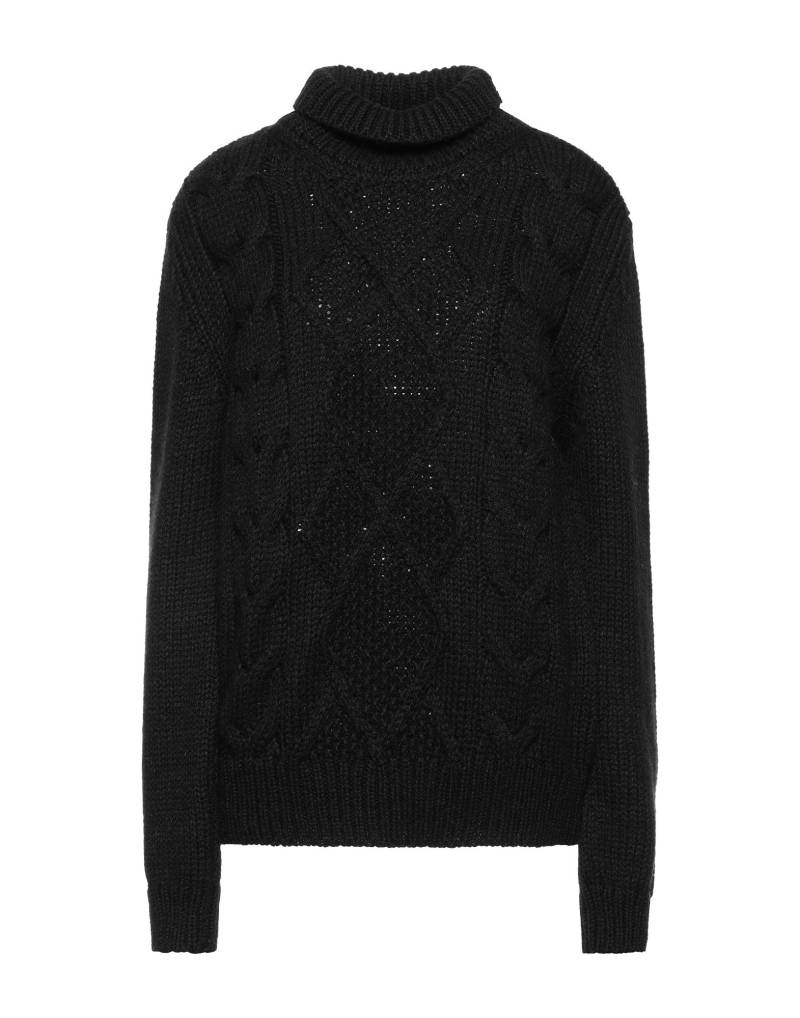 1-ONE Rollkragenpullover Damen Schwarz von 1-ONE