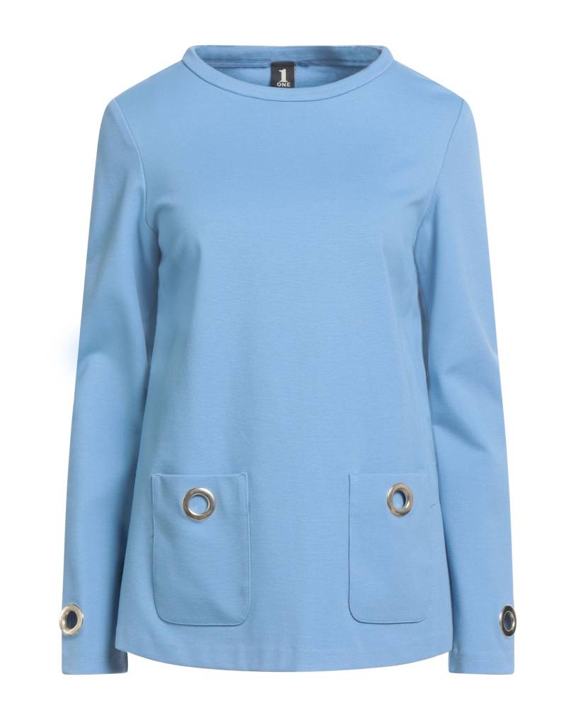 1-ONE T-shirts Damen Hellblau von 1-ONE