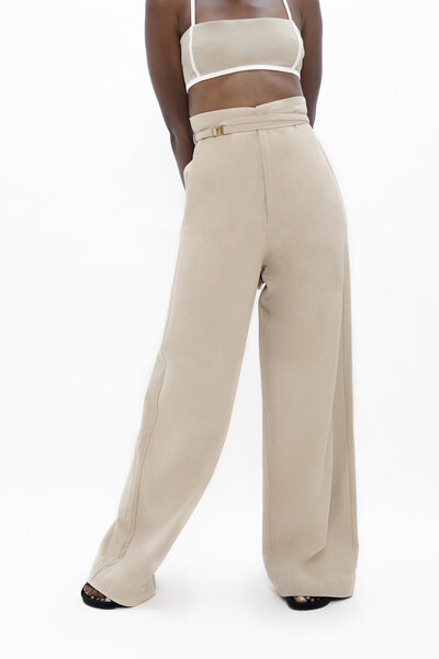 1 People Florence FLR - Long High-Waisted Pants - Organic Cotton von 1 People