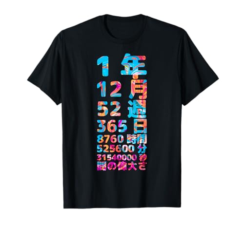 Lustiger 1. Geburtstag Alter Meter 1. Jahr Geschenk für Mädchen Jungen Kinder Lustiger Taschenrechner 1. Geburtstag Geschenk T-Shirt von 面白い 1 歳の誕生日 T シャツと男の子、女の子、子供向けギフト (その他のスタイルはこちら)