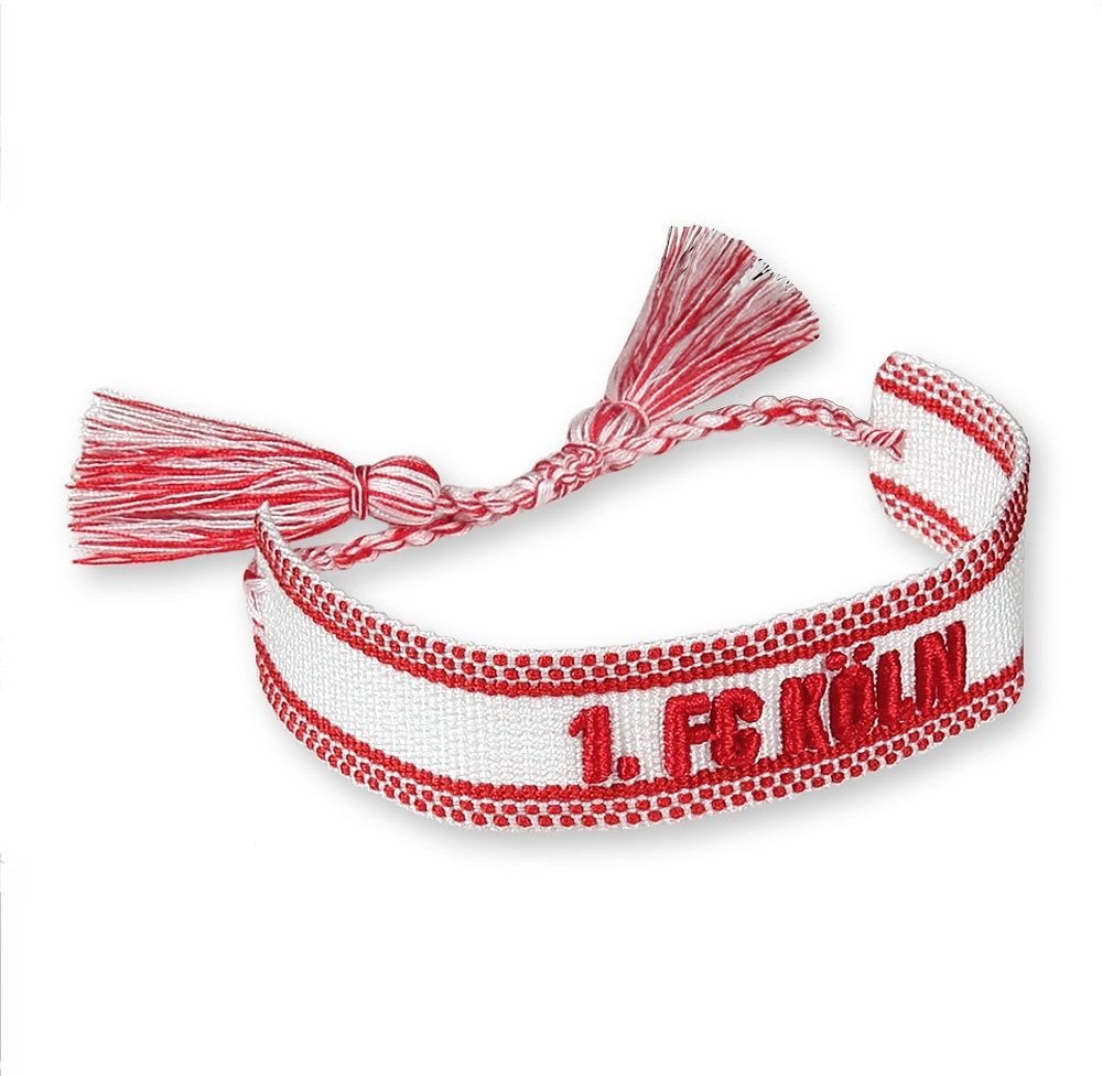 1. FC Köln Armband Gewebtes Armband 1. FC Köln von 1. FC Köln