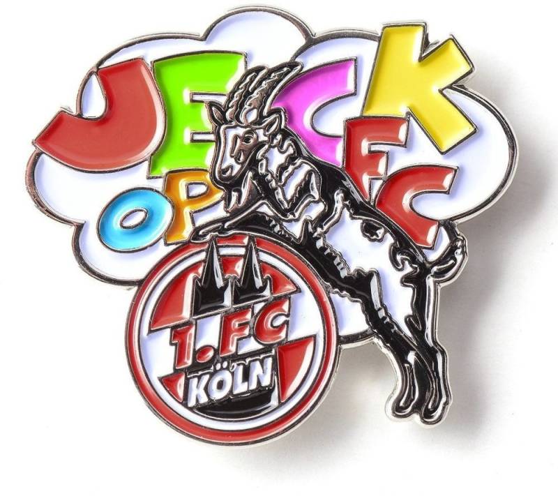 1. FC Köln Button Pin Jeck op FC von 1. FC Köln