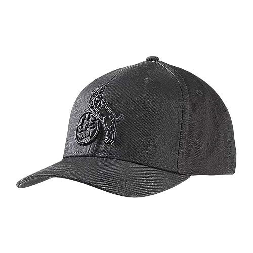 1. FC Köln Cap - All Black Logo - Kappe Basecap Schildmütze - Plus Lesezeichen I Love Köln von 1. FC Köln