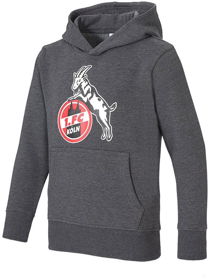 1. FC Köln Hoodie Hoodie Basic Anthrazit von 1. FC Köln