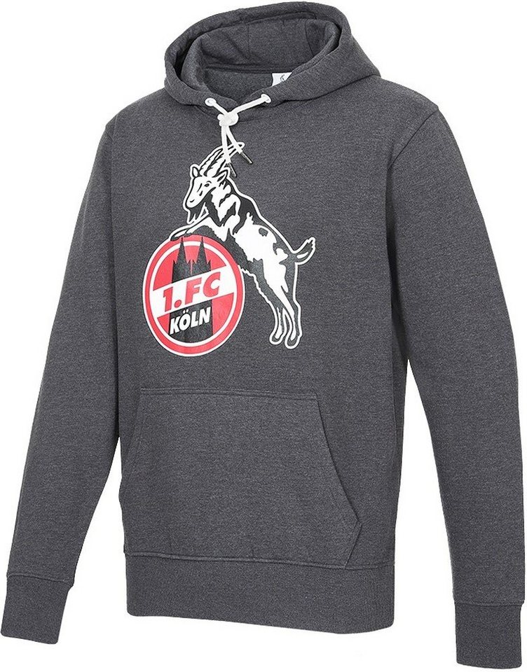 1. FC Köln Kapuzenpullover Hoodie 'Basic anthra' von 1. FC Köln