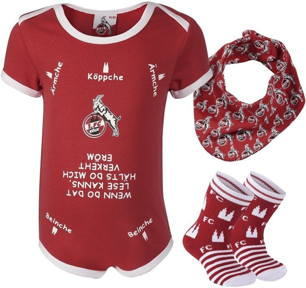 1. FC Köln Langarmbody Baby Geschenkbox von 1. FC Köln