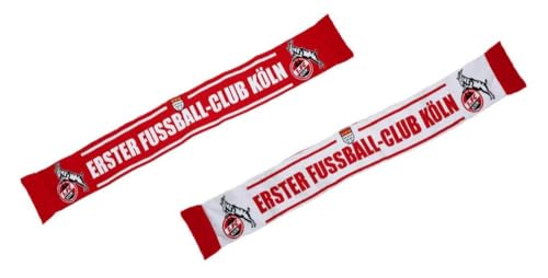 1. FC Köln Premiumschal - Erster Fussball-Club - Fanschal Schal - Plus Lesezeichen I love Köln von 1. FC Köln