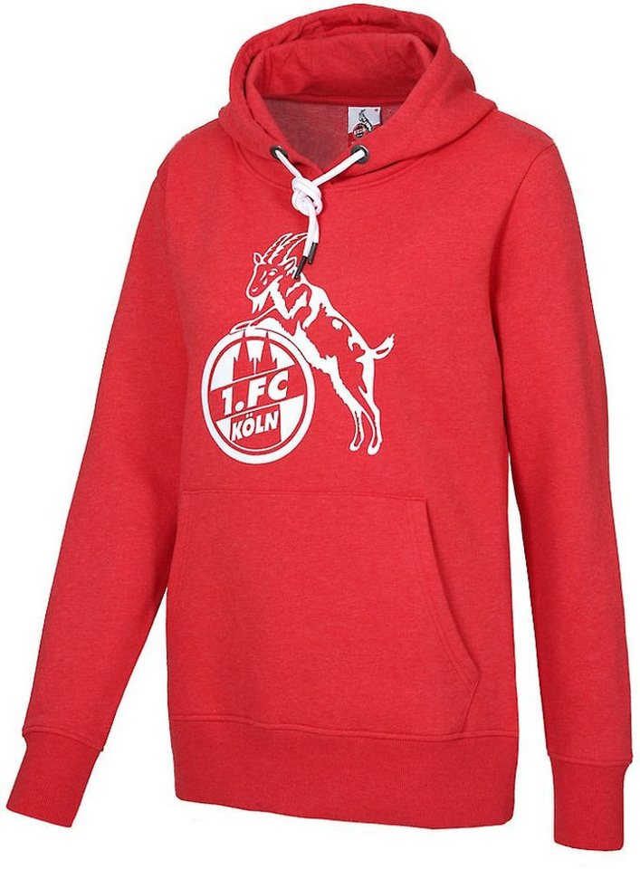 1. FC Köln Rundhalspullover Hoodie Basic von 1. FC Köln