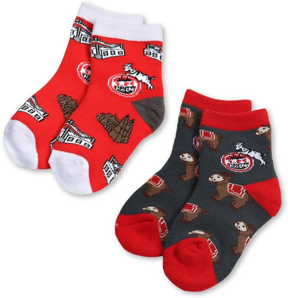 1. FC Köln Socken Kindersocken Jecke Söck 2er Paar 1. FC Köln Socken Kindersocken Jecke Söck 2er Paar von 1. FC Köln