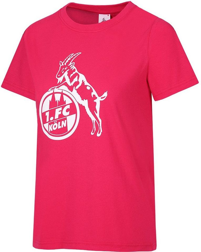 1. FC Köln T-Shirt T-Shirt Basic Pink von 1. FC Köln