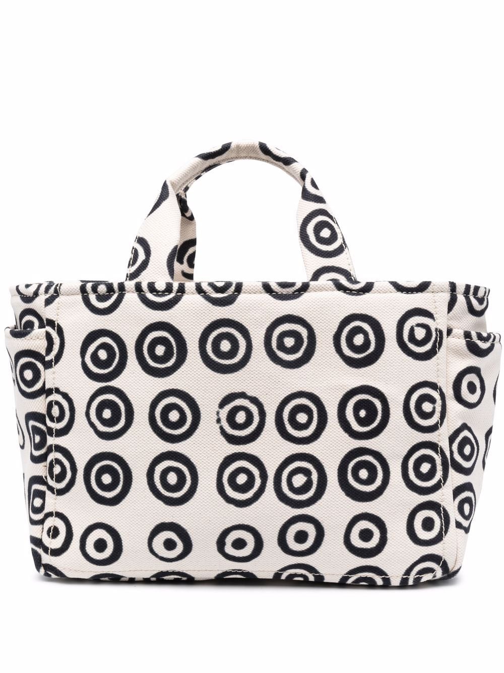 10 CORSO COMO Handtasche mit Print - Weiß von 10 CORSO COMO