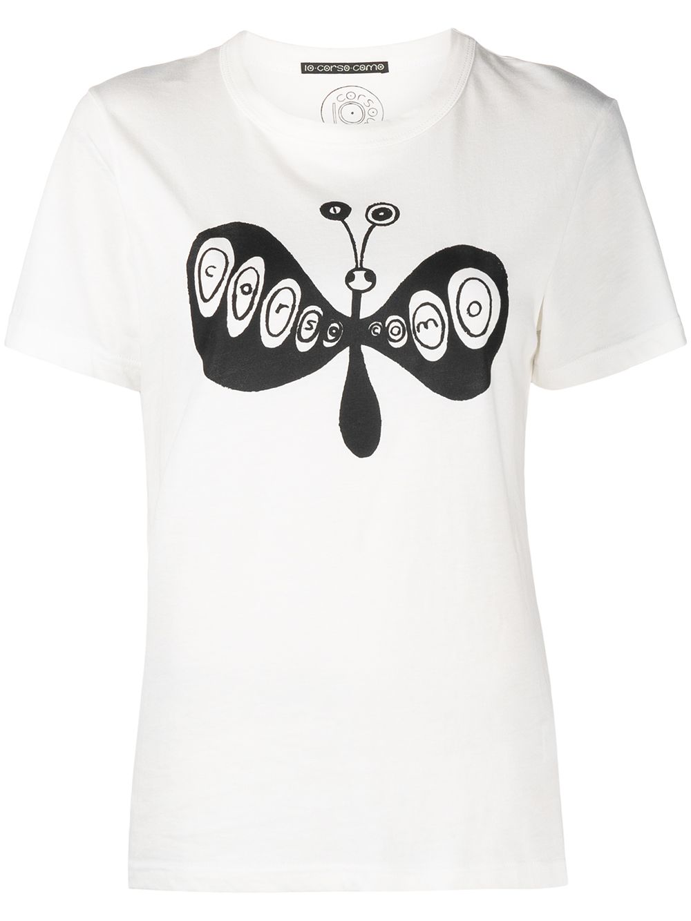 10 CORSO COMO T-Shirt mit Print - Nude von 10 CORSO COMO