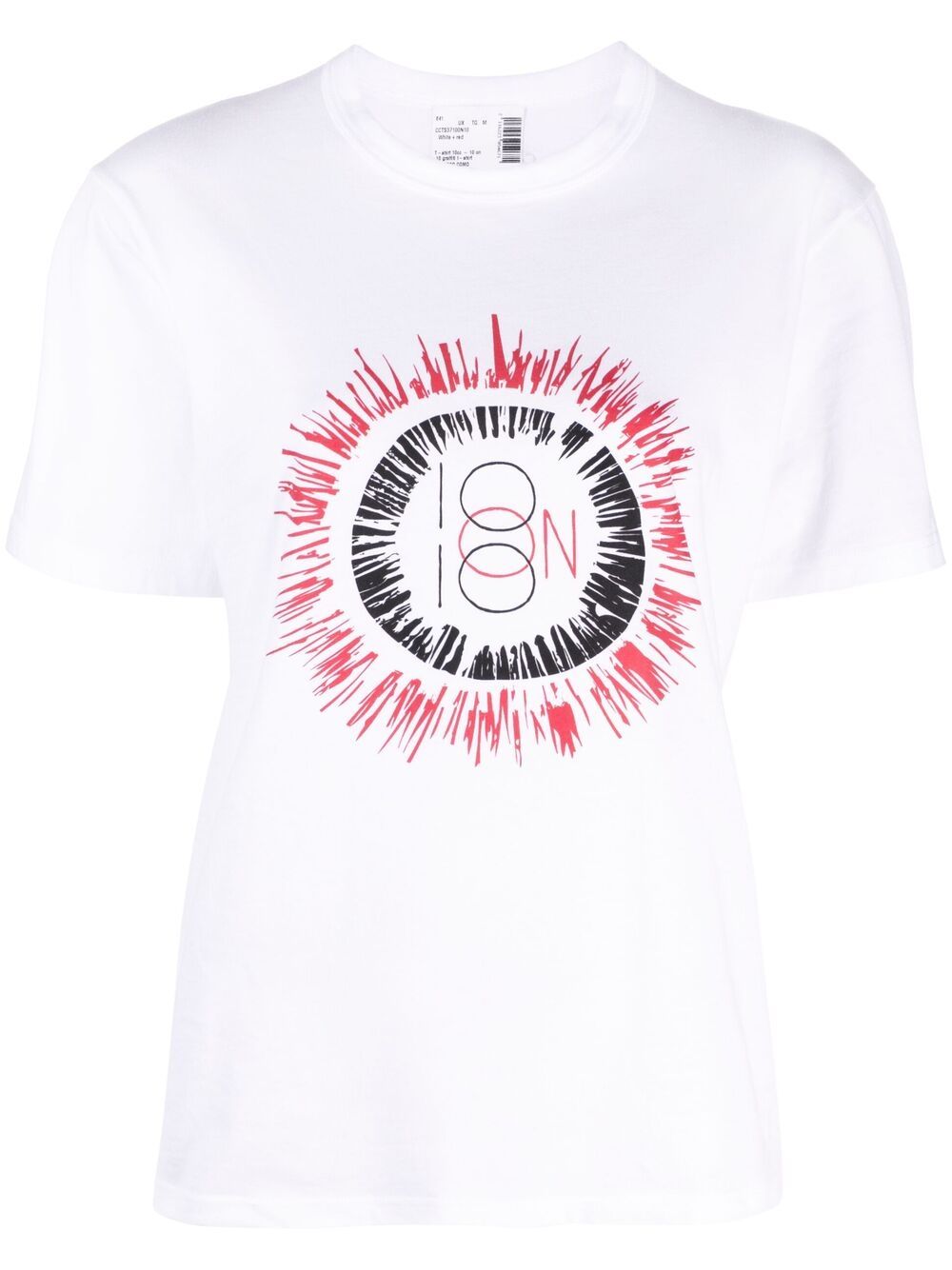 10 CORSO COMO T-Shirt mit Logo-Print - Weiß von 10 CORSO COMO