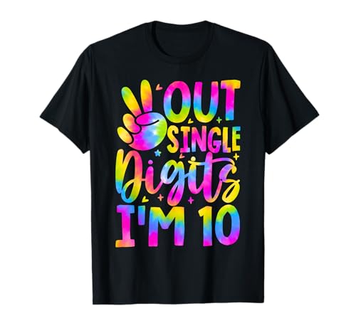 Hello Ten Double Digits Cute Coquette Bow 10th Birthday Girl T-Shirt Hello Ten Double Digits Cute Coquette Bow 10th Birthday Girl T-Shirt von 10 Year old Birthday Girl Coquette Bow