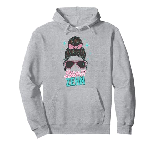 10. Geburtstag Mädchen Bun Bäm Zehn Pullover Hoodie von 10. Geburtstag Mädchen Bun Bäm Zehn 2025